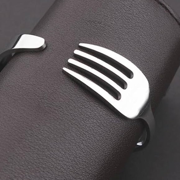 Silver Fork Novelty Bracelet - Picture 2 of 3